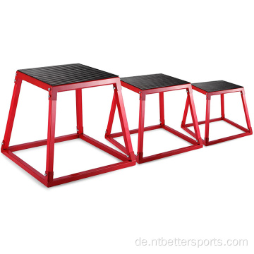 Fitnessstudio Cross Steel Plyometrische schwere Plyo -Sprungbox